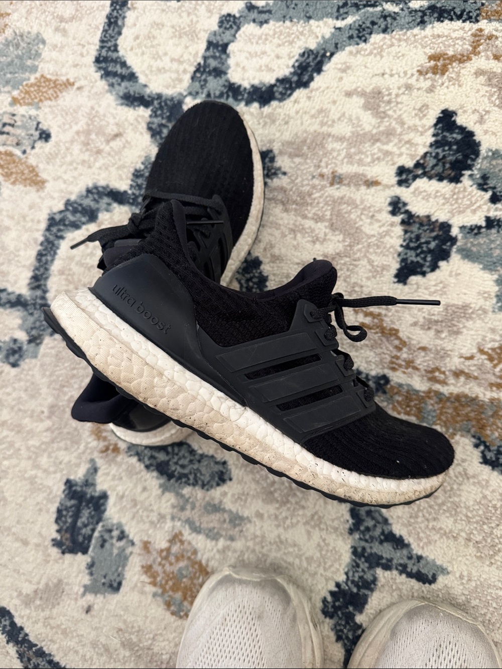 adidas Black Knit UltraBoost Sneakers